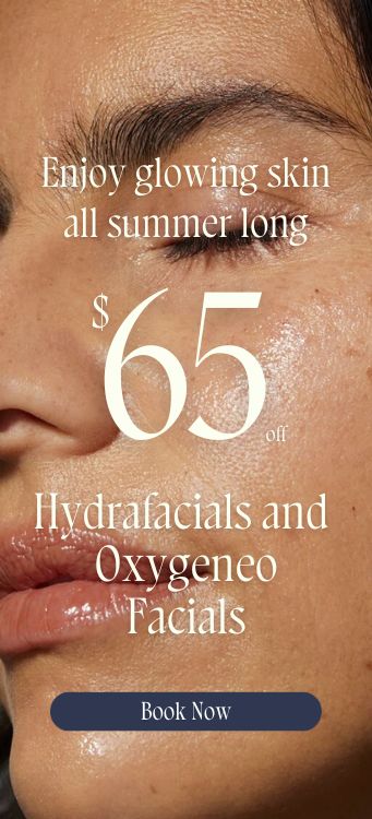 Hydrafacials and Oxygeneo Facials promo